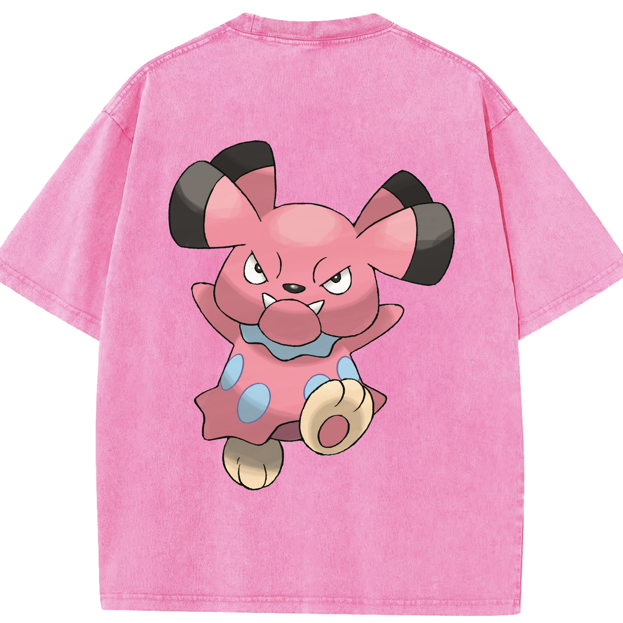 （画像用） ポケットモンスター Pokémon 綿100% ヴィンテージ風 半袖Tシャツ（背面プリント）